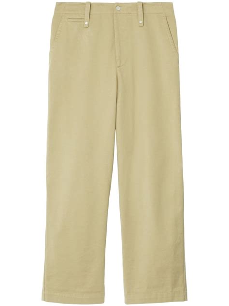 burberry cotton wide leg trouser|Burberry nylon trousers.